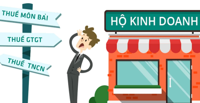 thuế môn bài hộ kinh doanh 