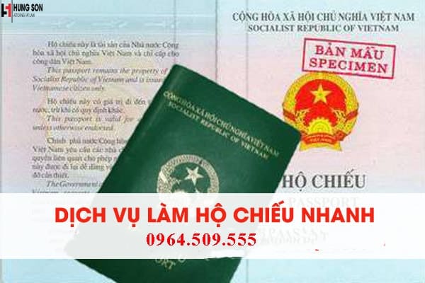 Dịch vụ làm hộ chiếu nhanh tại Hà Nội