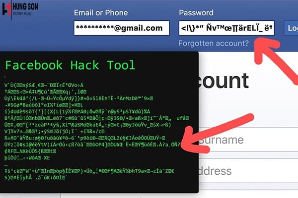 hack facebook lừa tiền người khác