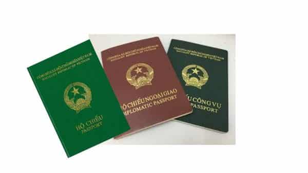 3 loại hộ chiếu của Việt Nam hiện nay